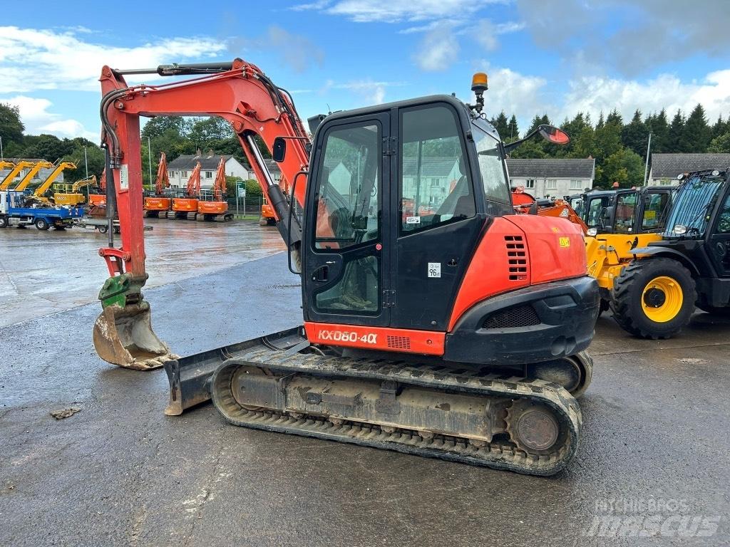 Kubota KX080-4 Midikoparki  7t - 12t