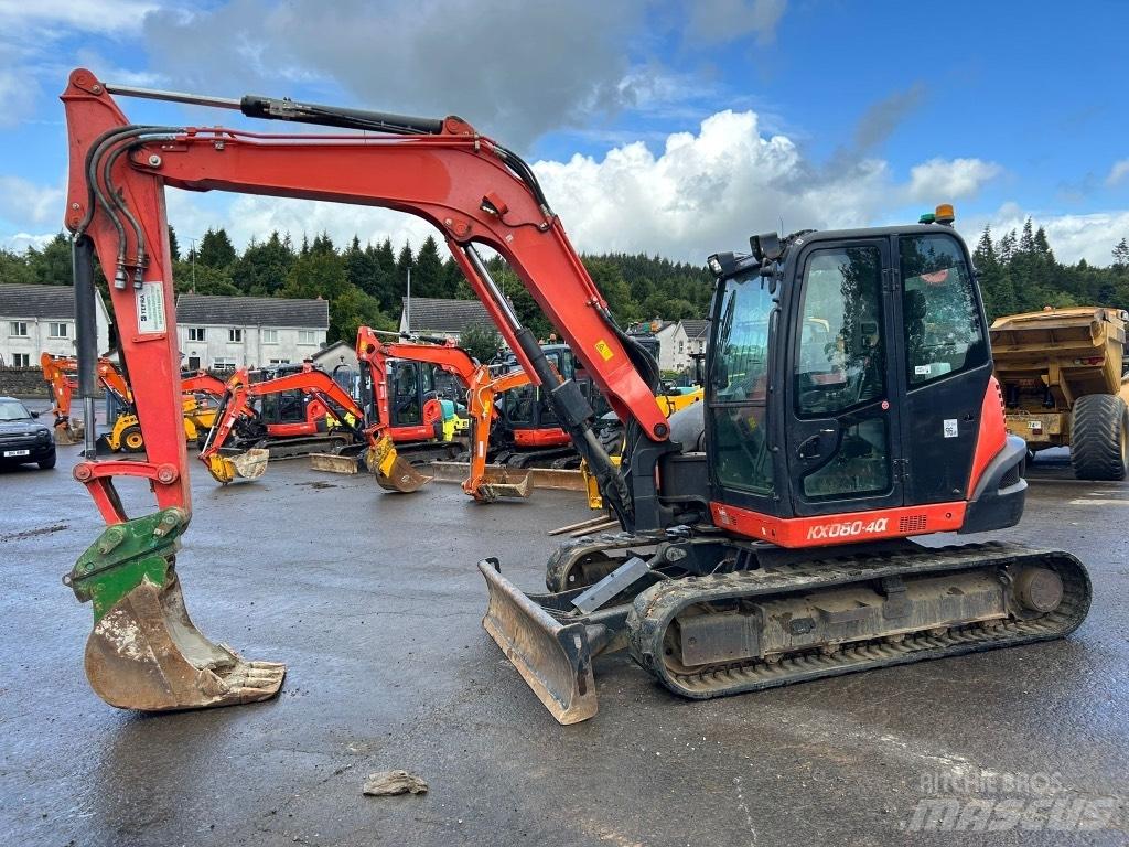 Kubota KX080-4 Midikoparki  7t - 12t