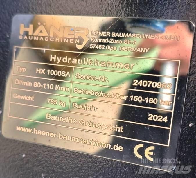 Häner HX1000SA Młoty hydrauliczne