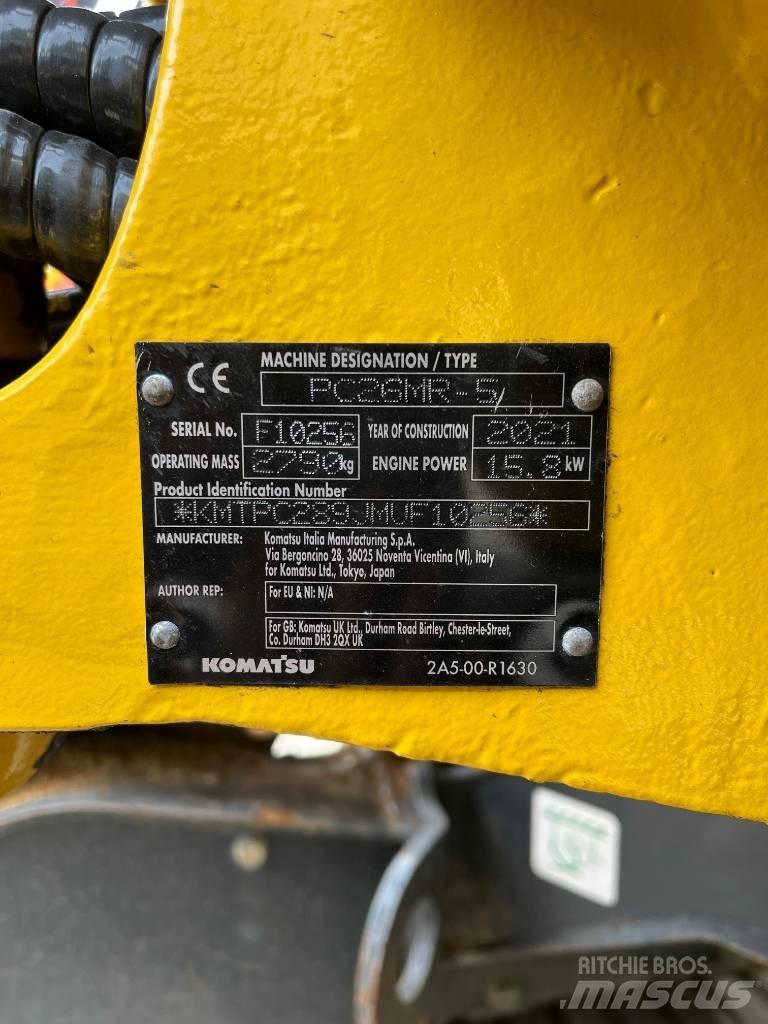 Komatsu PC26MR-5 Minikoparki