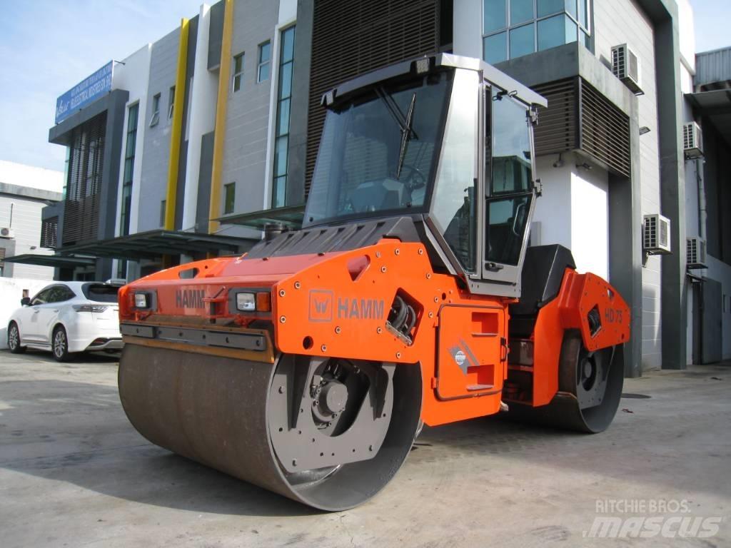 Hamm HD 75 Walce dwubębnowe