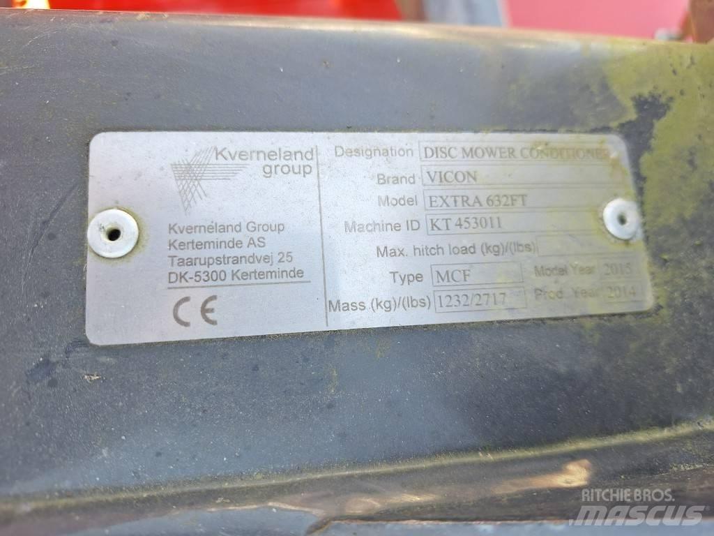 Vicon EXTRA 632FT Kosiarki ze wstępną obróbka paszy