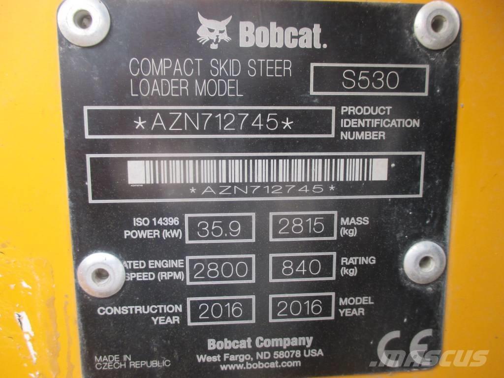 Bobcat S 530 Ładowarki burtowe