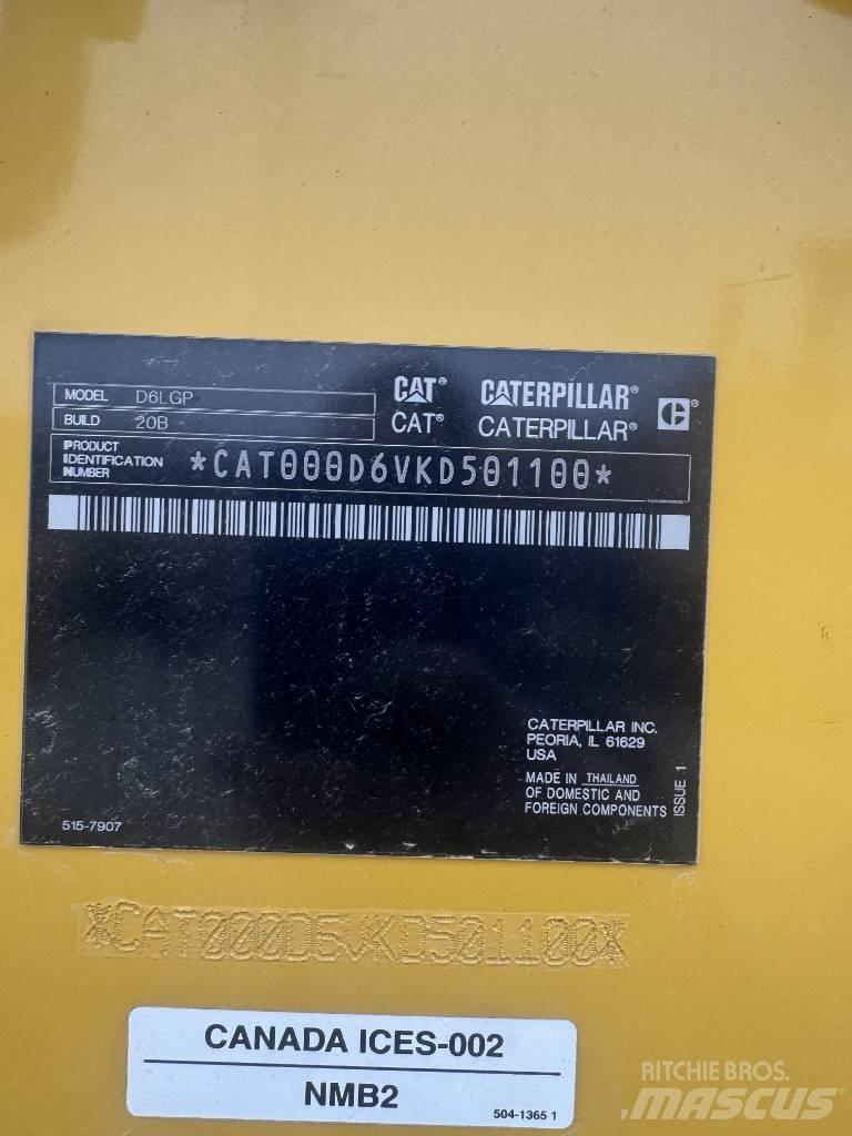 CAT D6 LGP Spycharki gąsienicowe