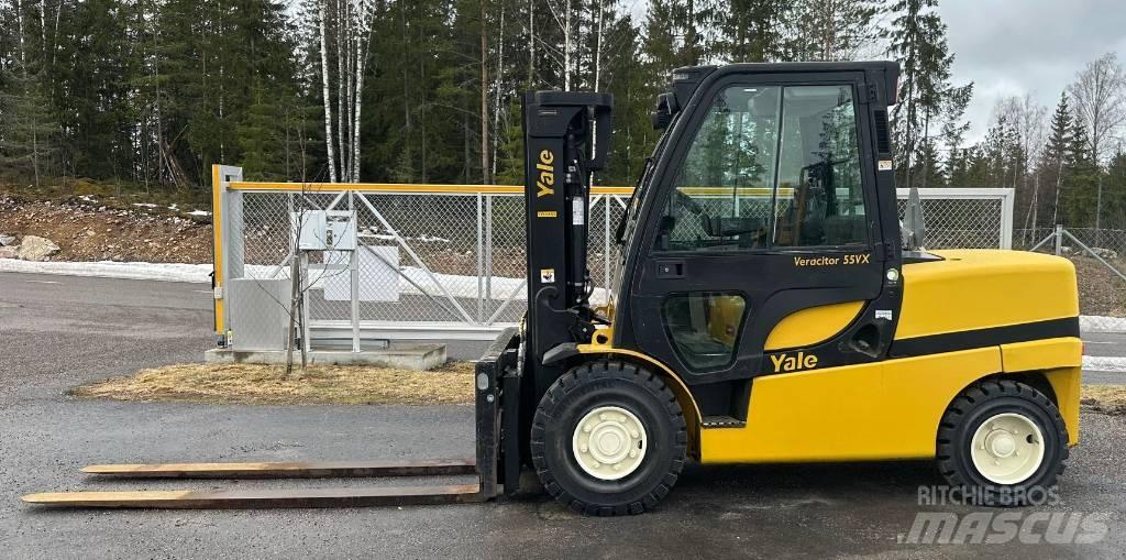 Yale GDP 55 VX Wózki Diesla