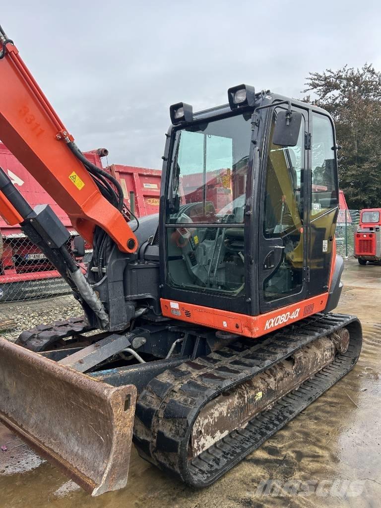 Kubota KX 080-4 Midikoparki  7t - 12t