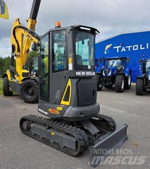 New Holland E25D Minikoparki