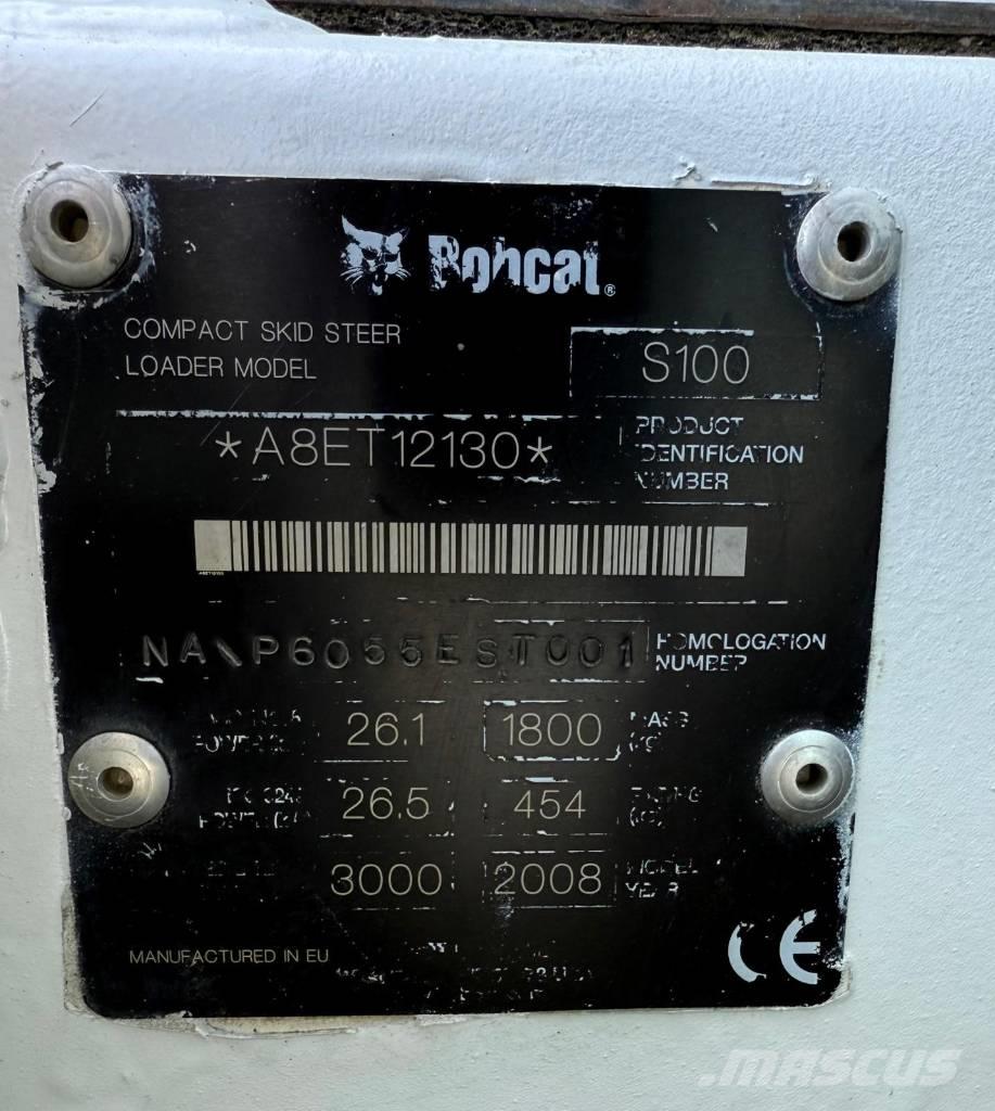 Bobcat S 100 Ładowarki burtowe