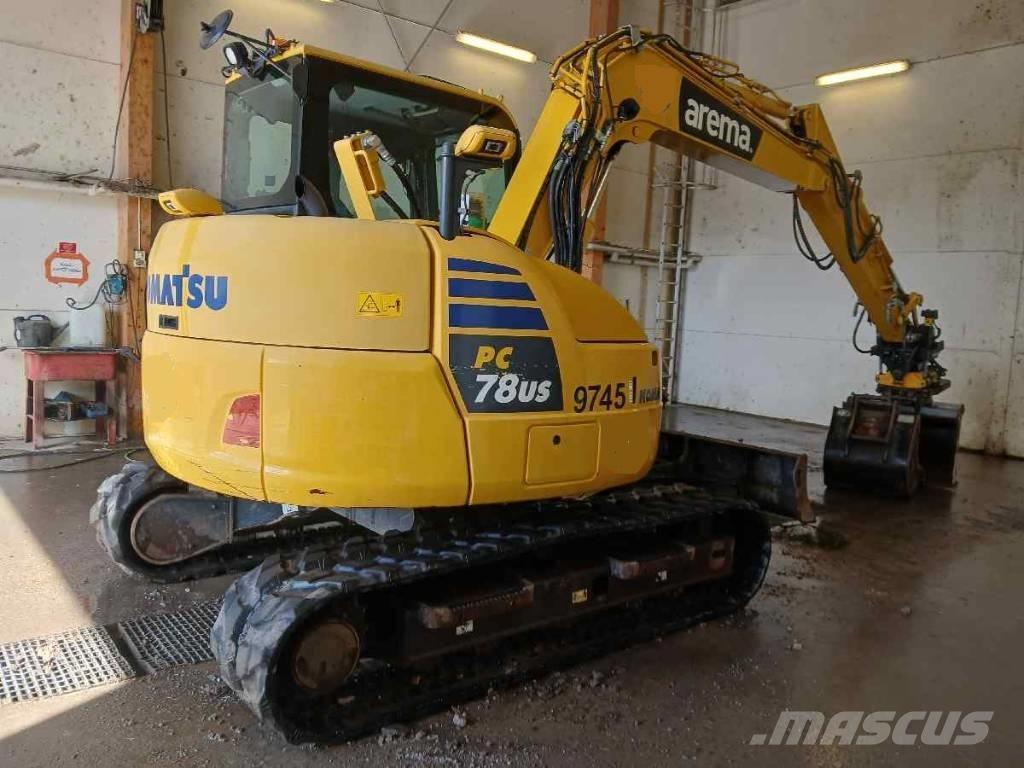 Komatsu PC78US-10 Midikoparki  7t - 12t