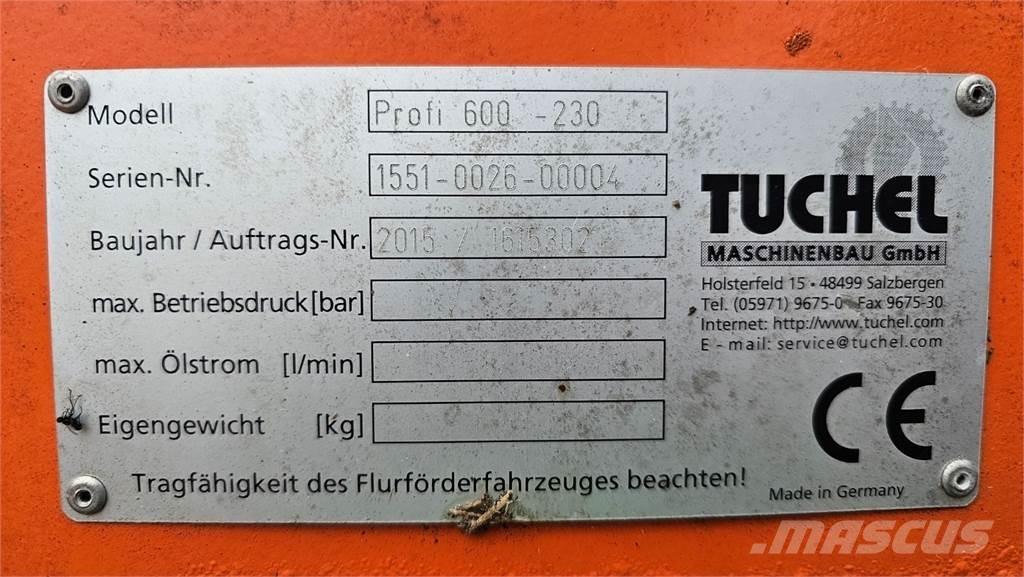 Tuchel Profi 230 Zamiatarki - Zgarniarki - Odśnieżarki