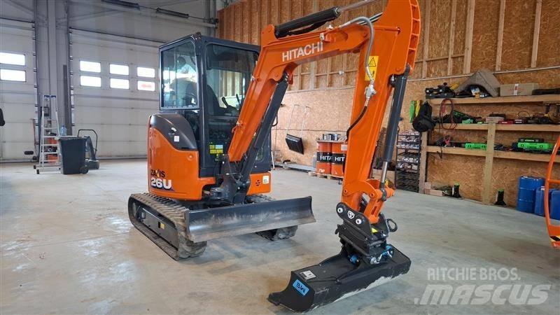 Hitachi ZX 26 U-6 Minikoparki