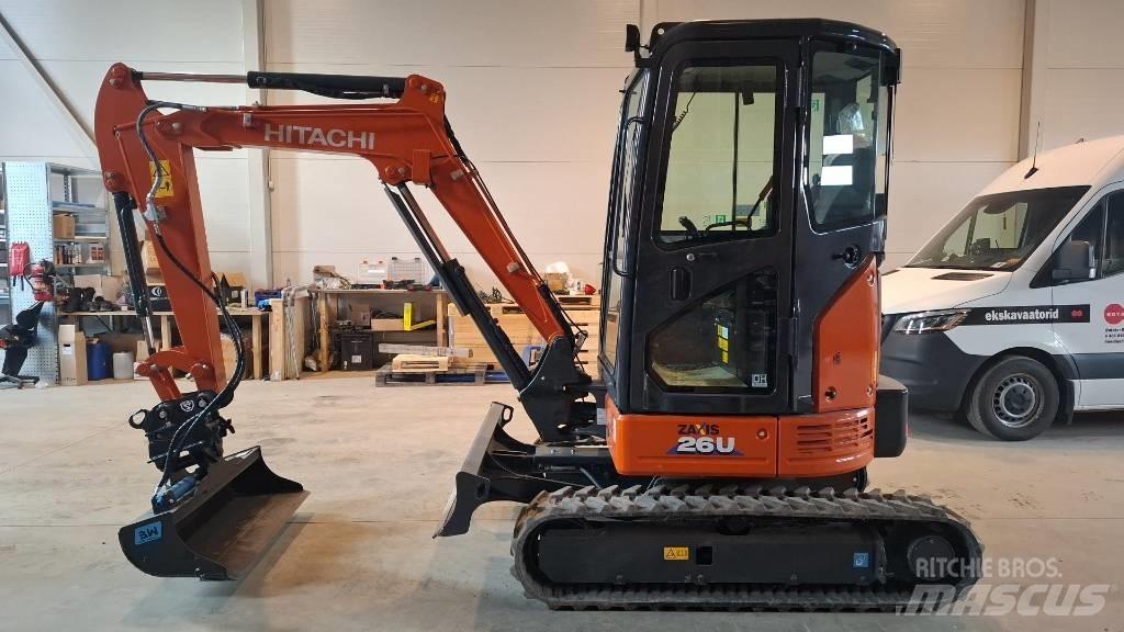 Hitachi ZX 26 U-6 Minikoparki