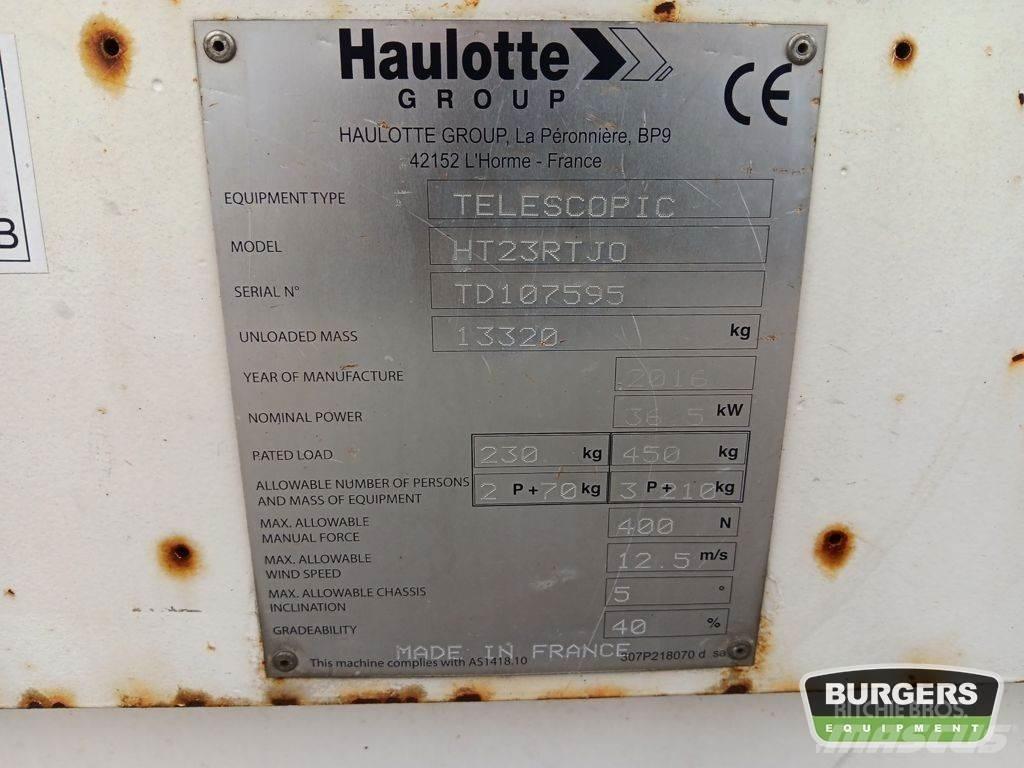 Haulotte HT23RTJO Podnośniki teleskopowe