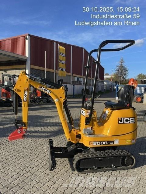 JCB 8008CTS Minikoparki