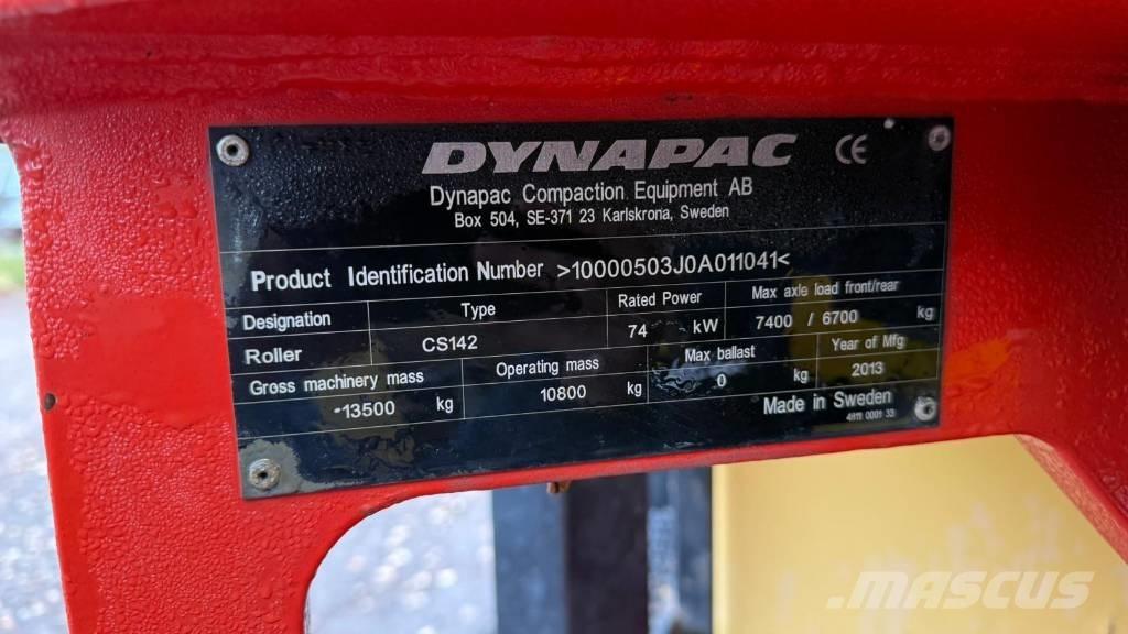 Dynapac CS 142 Walce dwubębnowe