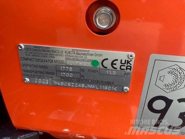 Kubota U 17-3 Minikoparki