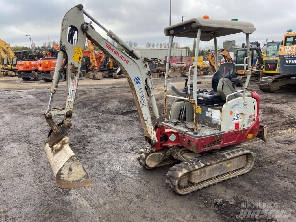 Takeuchi TB 216 Minikoparki