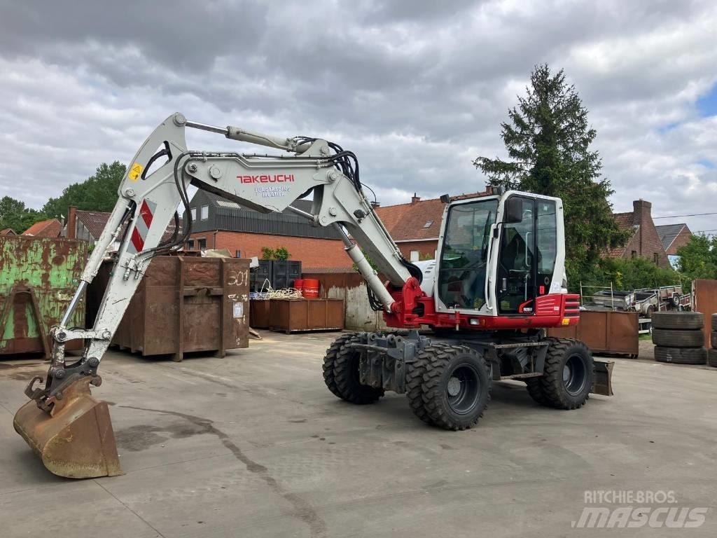 Takeuchi TB 295 W Koparki kołowe