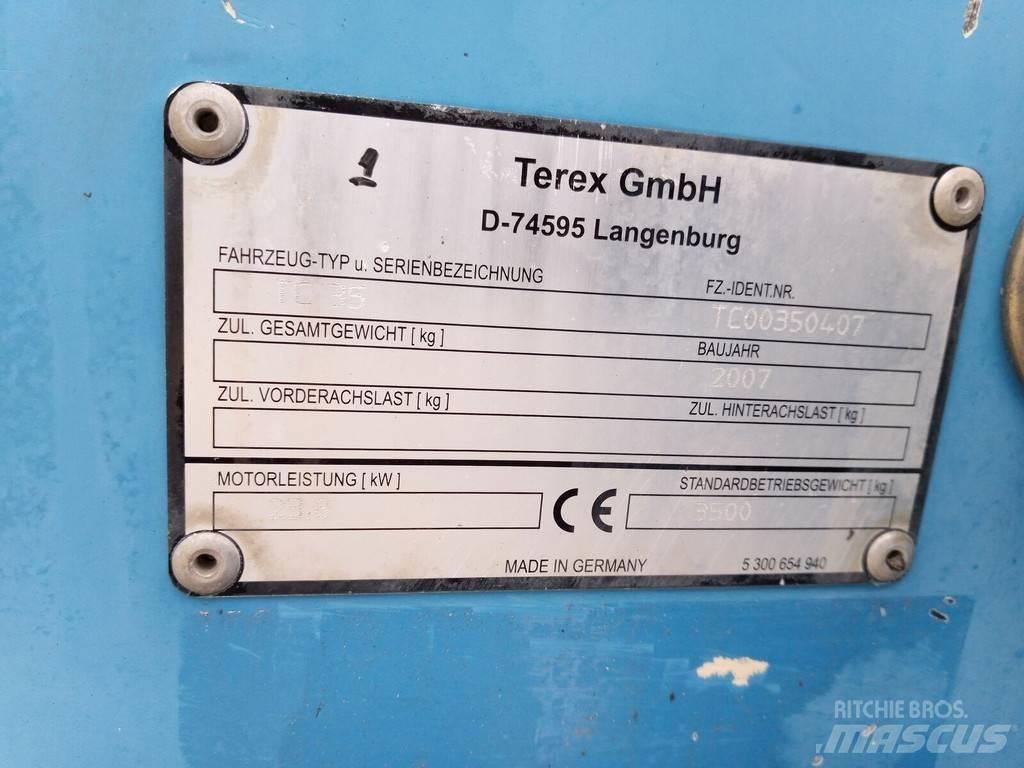 Terex TC35 Minikoparki