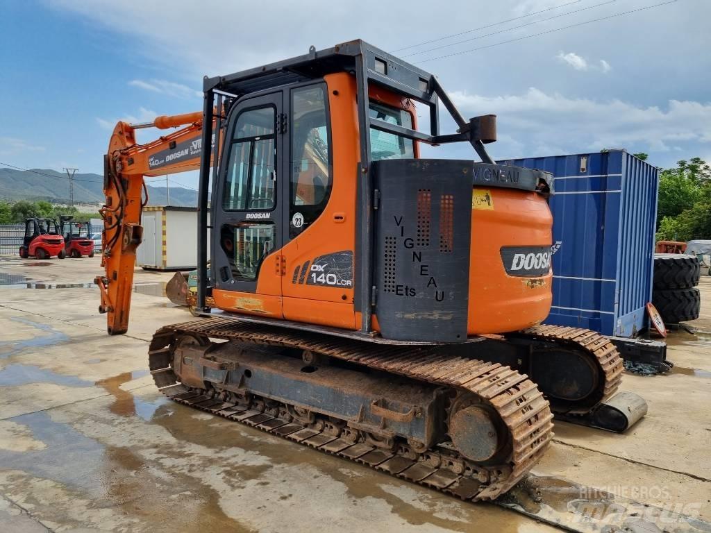 Doosan DX 140 LCR Koparki leśne