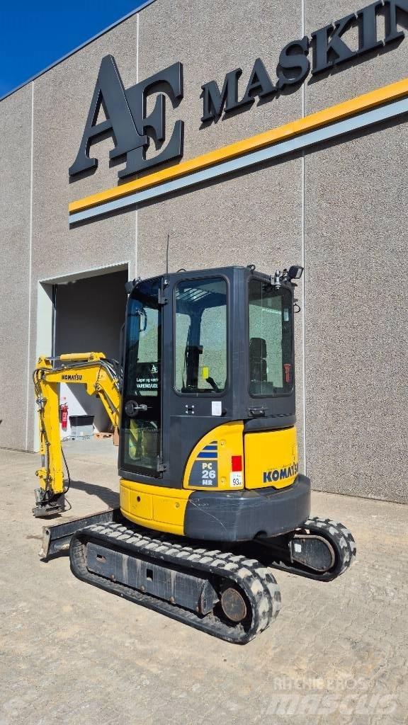 Komatsu PC 26 MR-3 Minikoparki