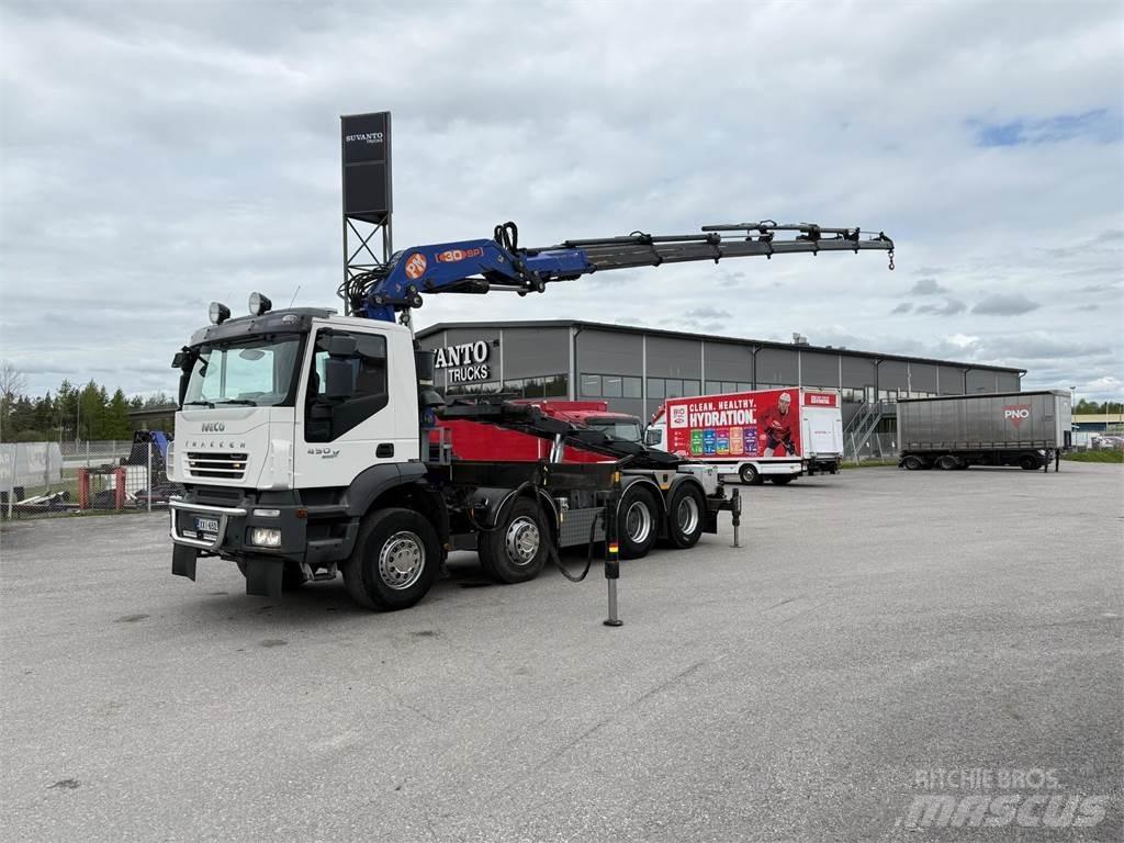 Iveco 410T45 8x4 Żurawie samochodowe