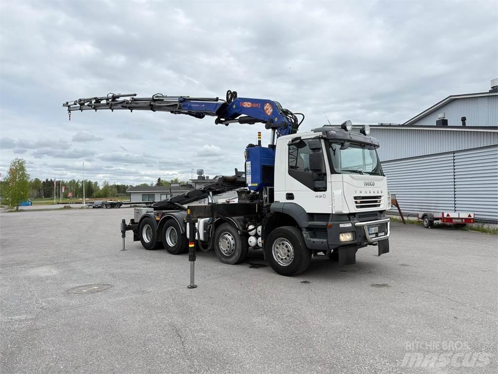 Iveco 410T45 8x4 Żurawie samochodowe