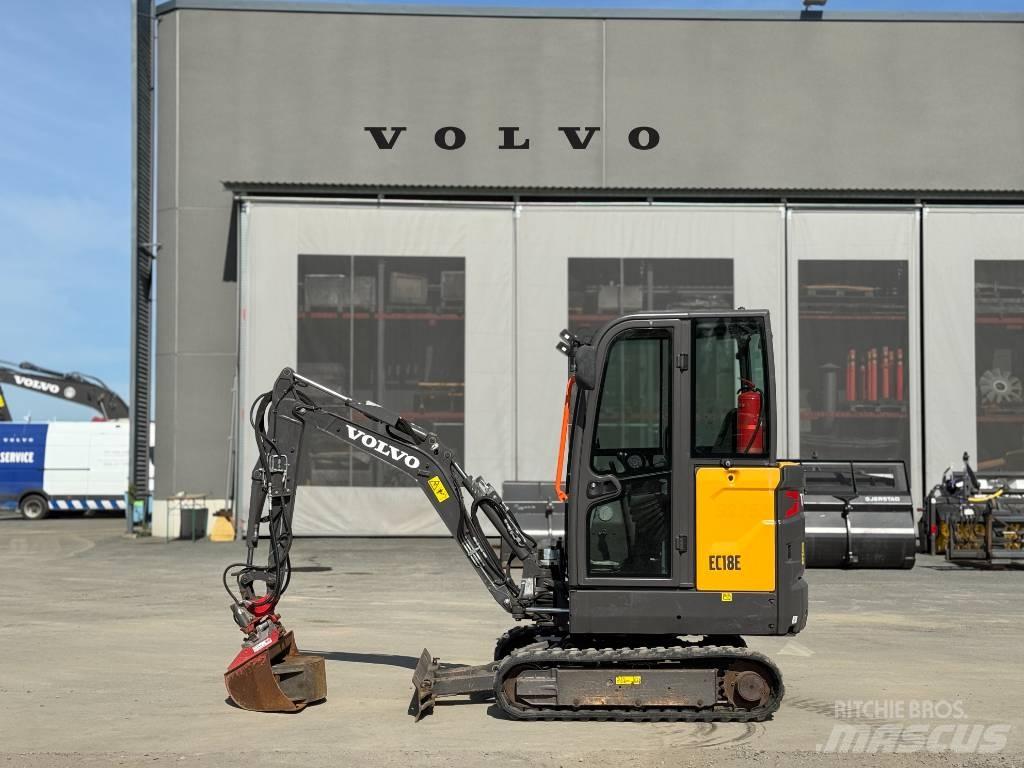 Volvo EC 18 E Minikoparki