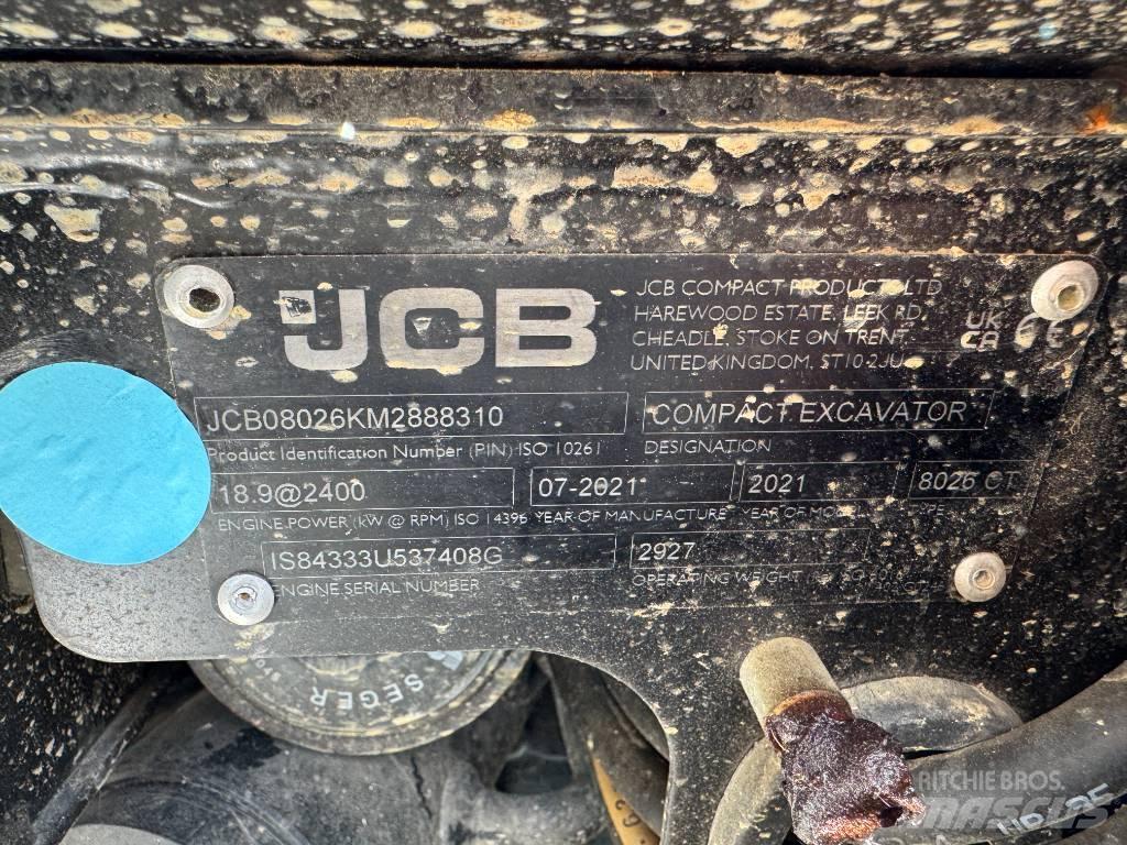 JCB 8026CTS Koparki gąsienicowe