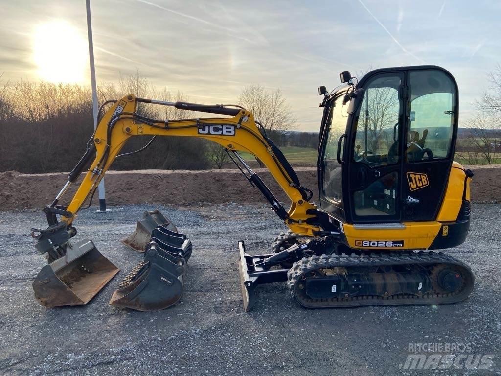 JCB 8026CTS Koparki gąsienicowe