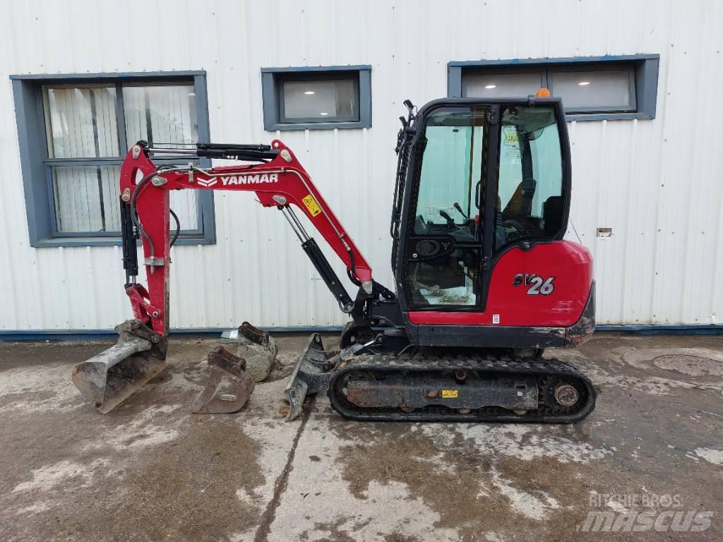 Yanmar SV26 Minikoparki