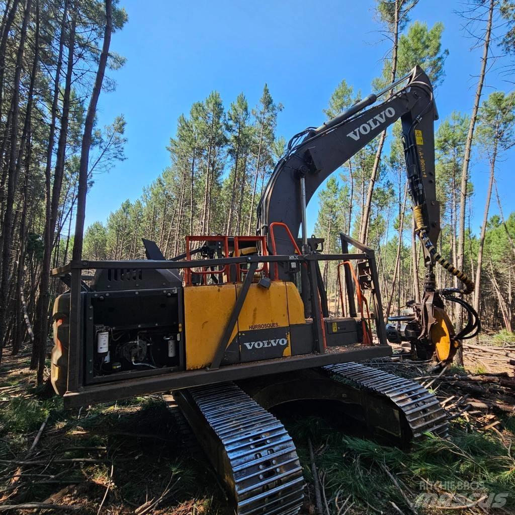 Volvo EC 200 E Koparki leśne