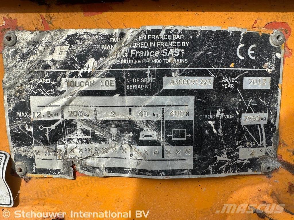 JLG Toucan 10E Inne podnośniki