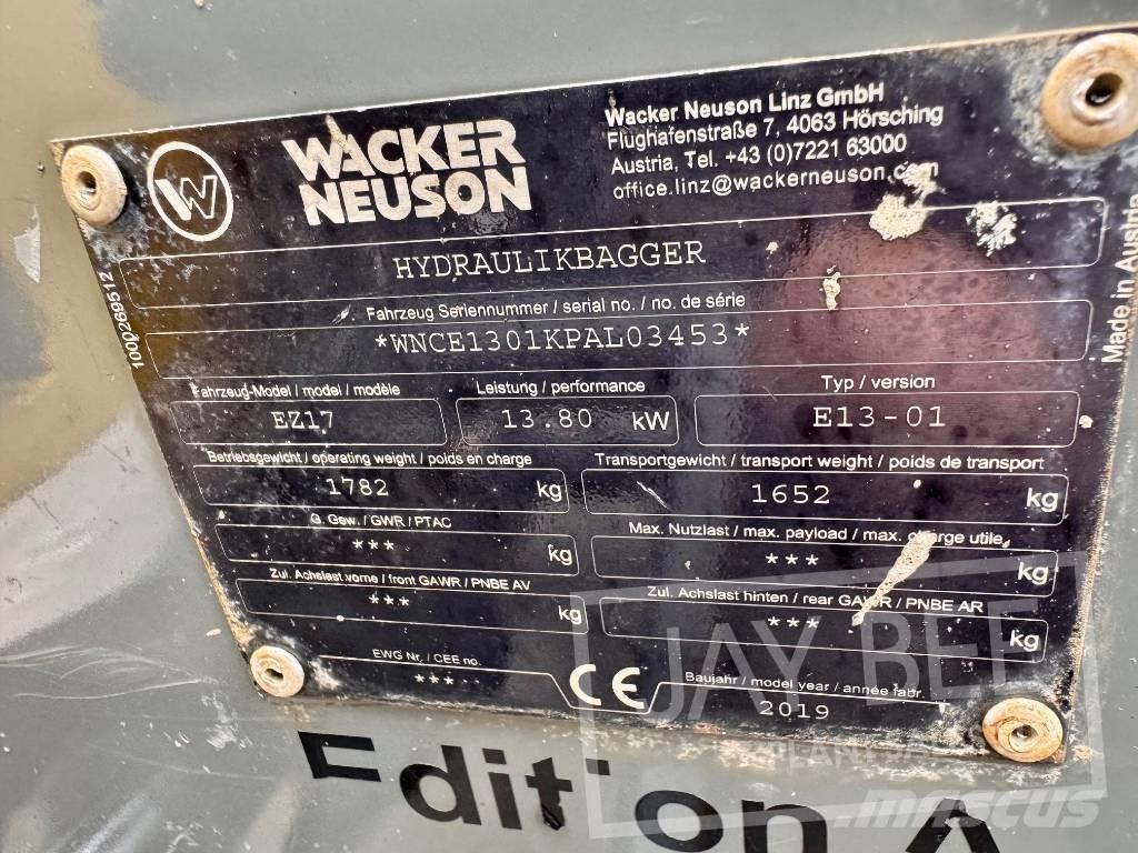 Wacker Neuson EZ 17 Minikoparki