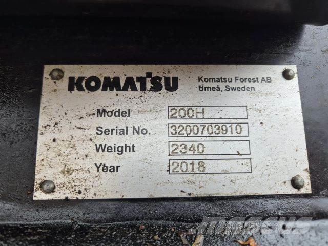 Komatsu 901 XC Harwestery