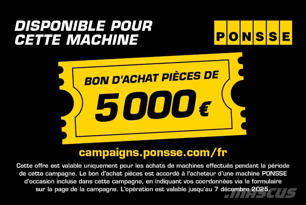 Ponsse Ergo 8W Harwestery