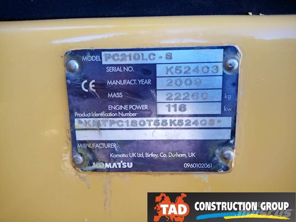 Komatsu PC210LC-8 Koparki gąsienicowe