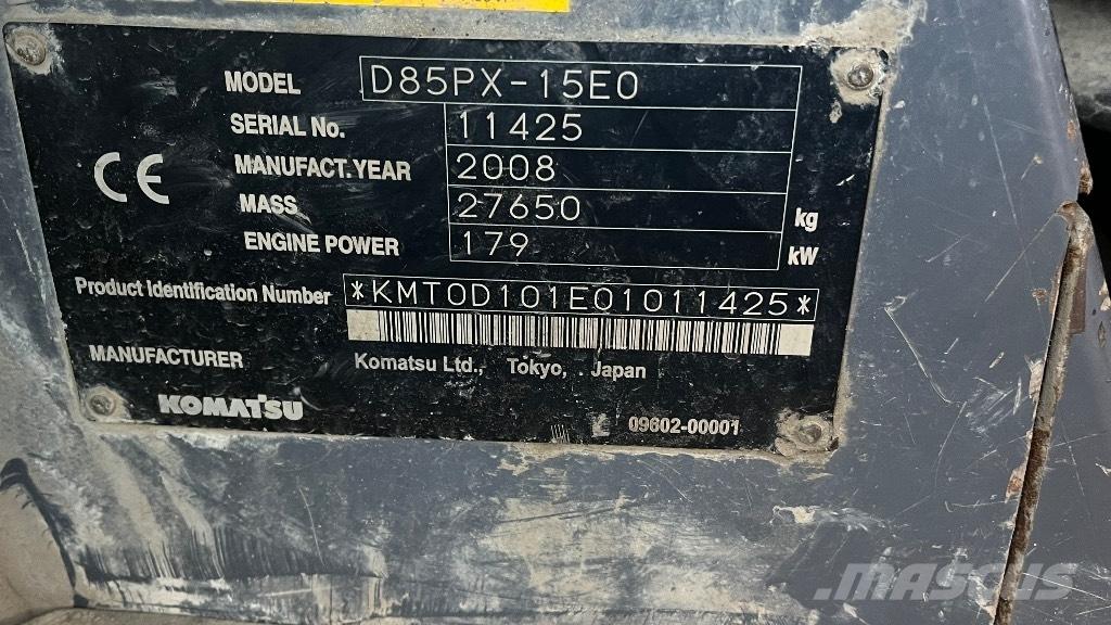 Komatsu Px85-13 Spycharki gąsienicowe