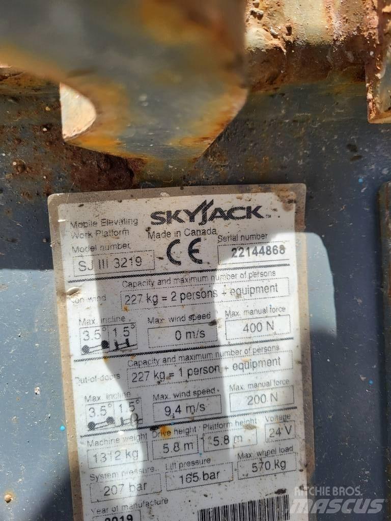SkyJack 32/19 Podnośniki nożycowe