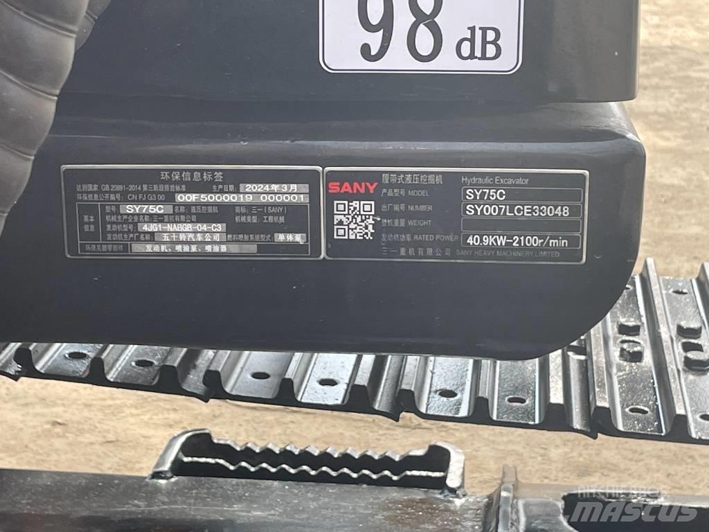 Sany SY 75 C pro Minikoparki