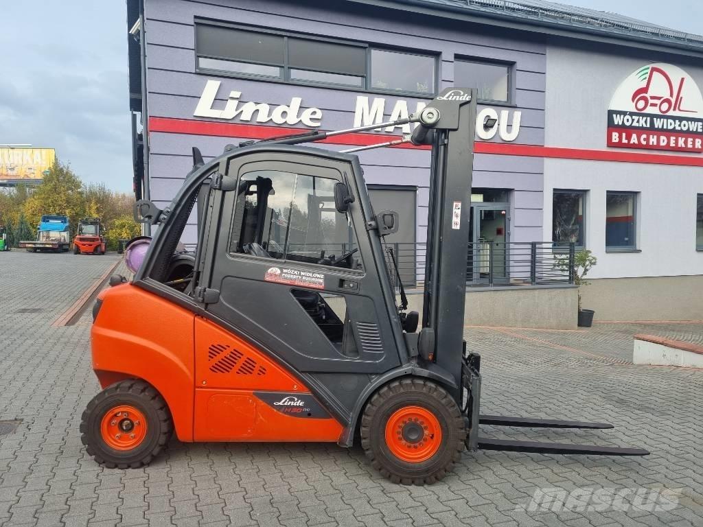 Linde H30T-02 Wózki LPG