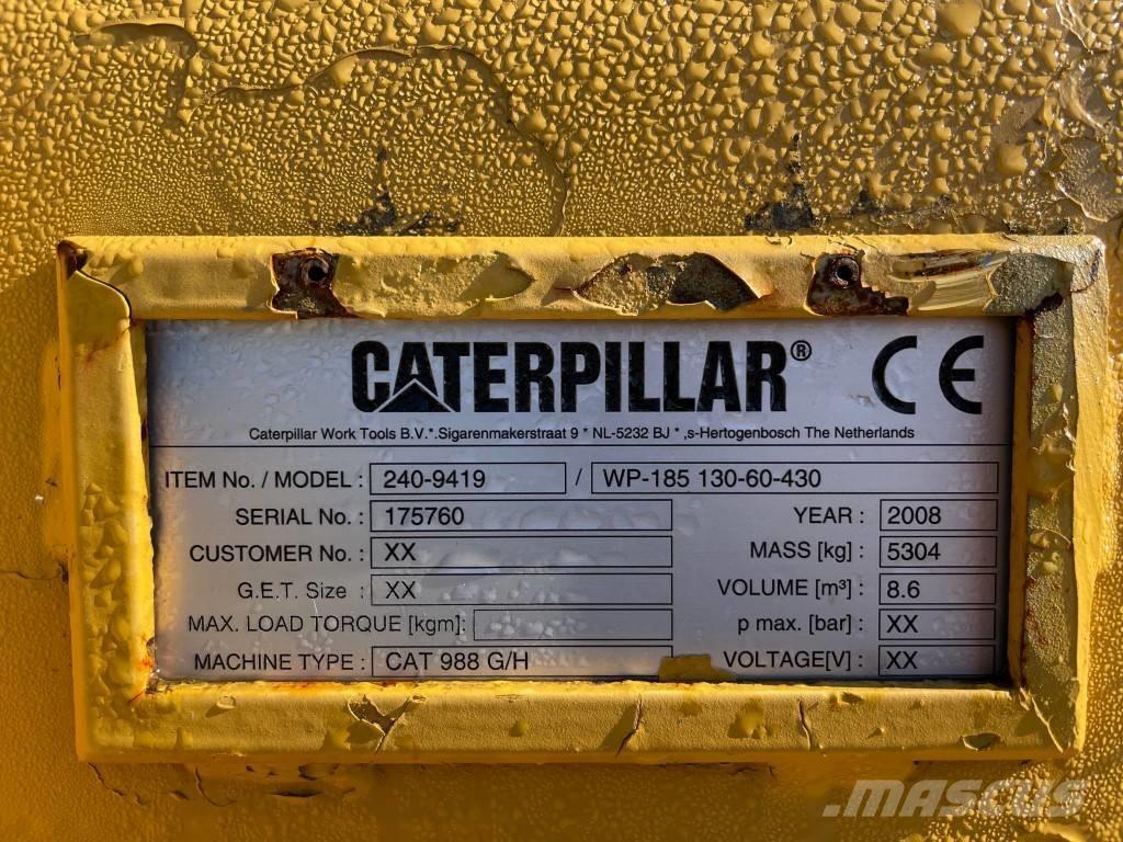 CAT 988 H Bucket Łyżki do ładowarek