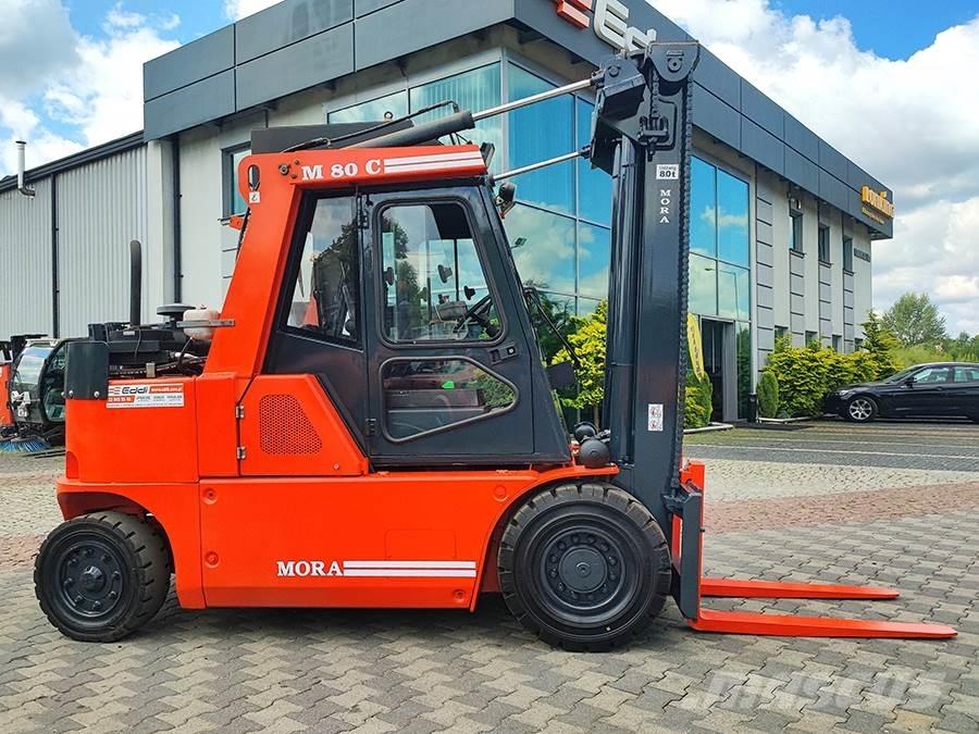 Mora M80C Wózki LPG