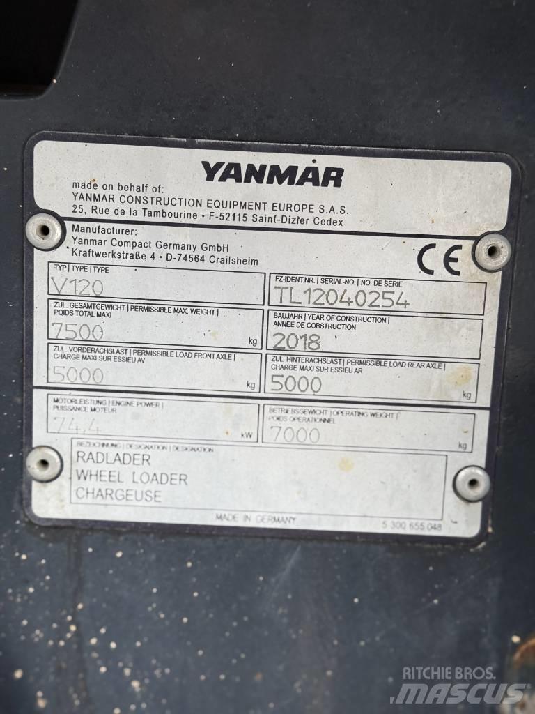 Yanmar V 120 Ładowarki kołowe