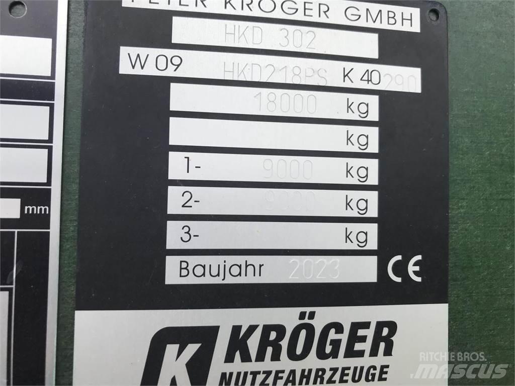 Kröger HKD 302 Przyczepy wywrotki