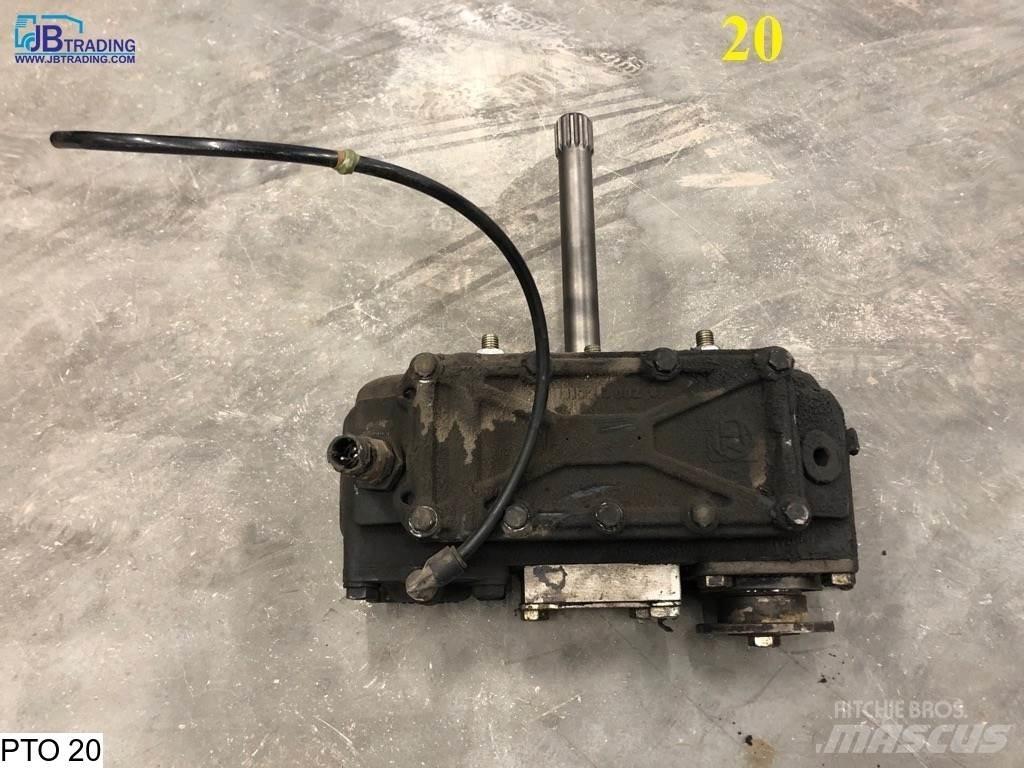 ZF PTO, 16S Mosty, wały i osie