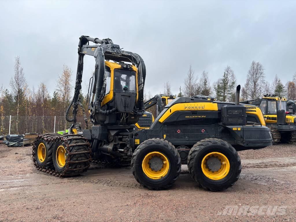 Ponsse Scorpion 8W Harwestery