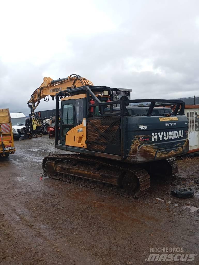 Hyundai 220 HXNLC Koparki leśne