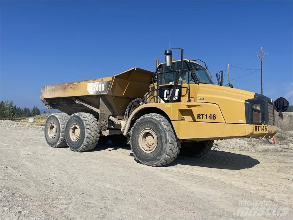 CAT 740B Wozidła przegubowe