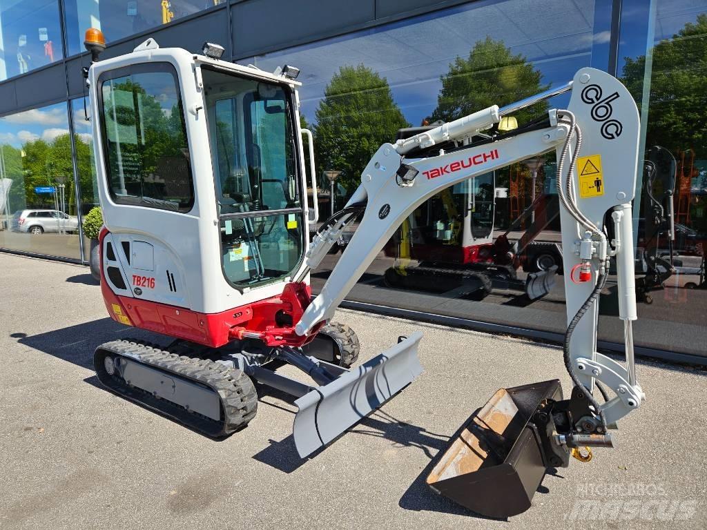 Takeuchi tb216 Minikoparki